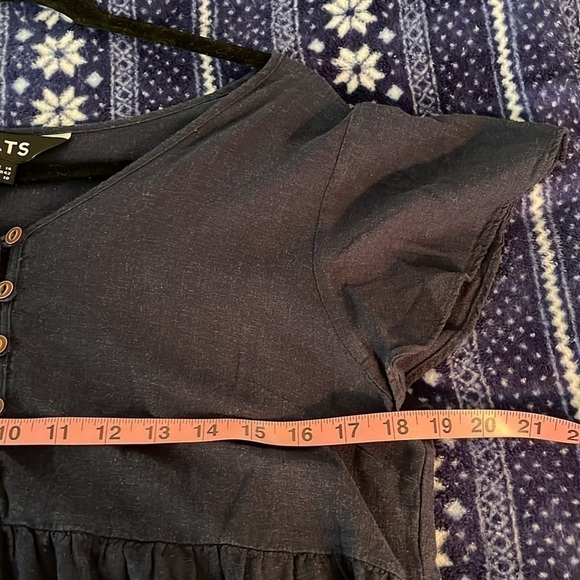 Long Tall Sally Women’s Navy Blue Dress Size 10 preloved! - Picture 7 of 9